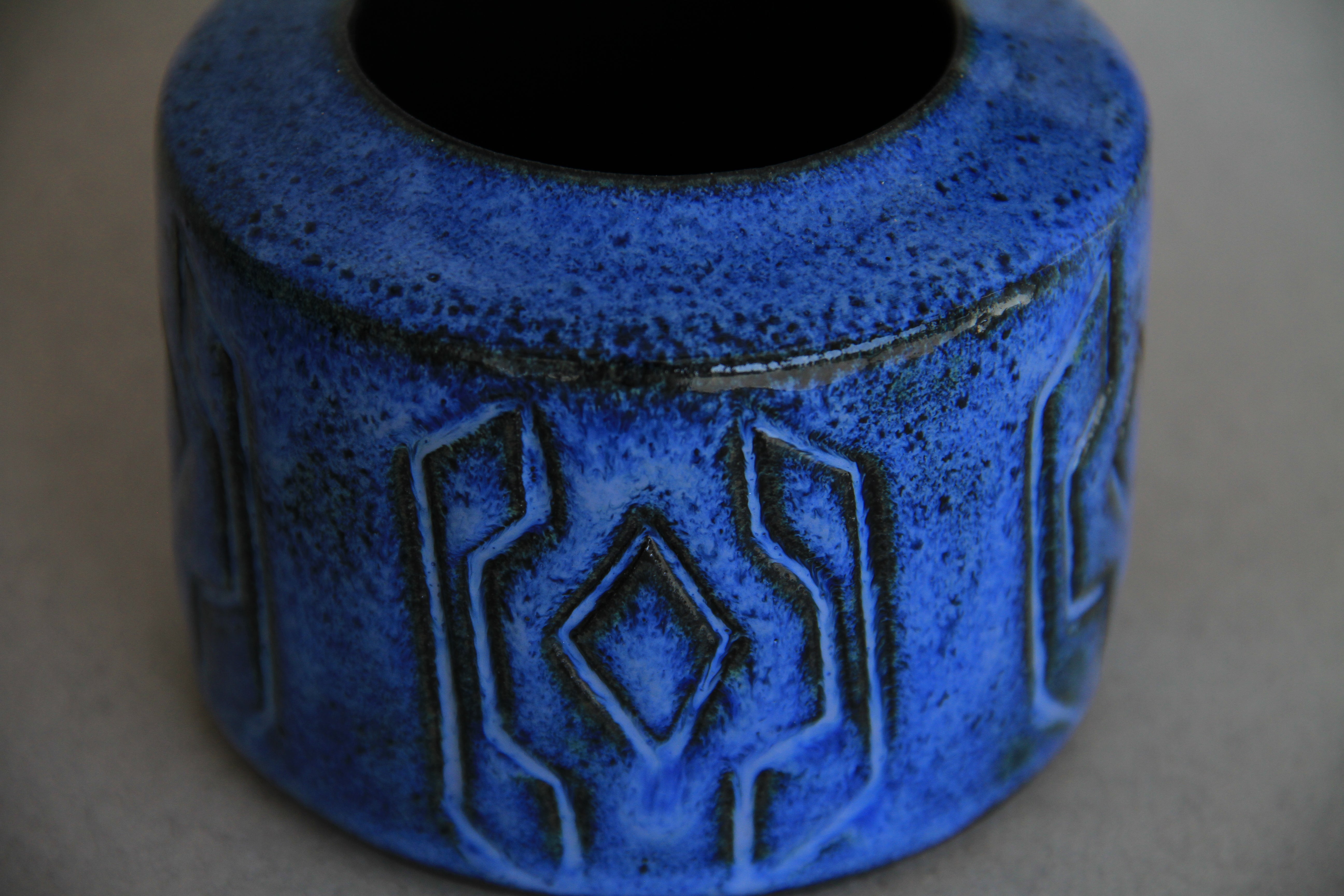 Blue Vase/Storage pot