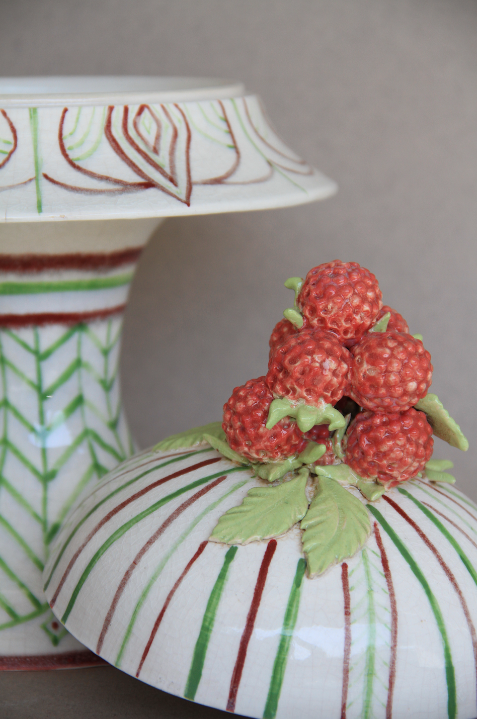 Raspberries / Vase